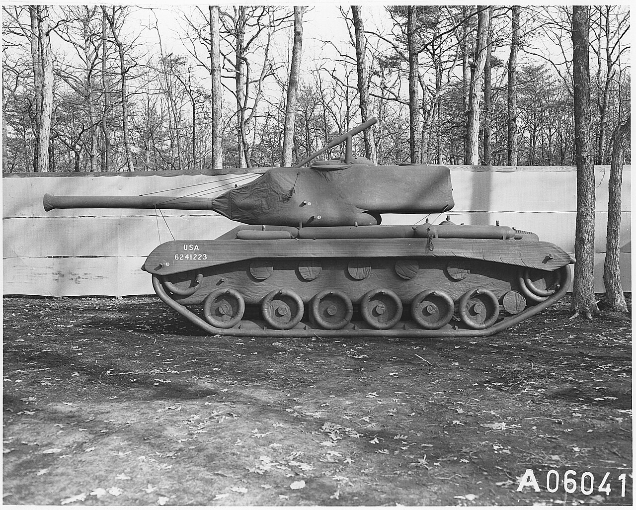 Ghost Army inflatable tank
