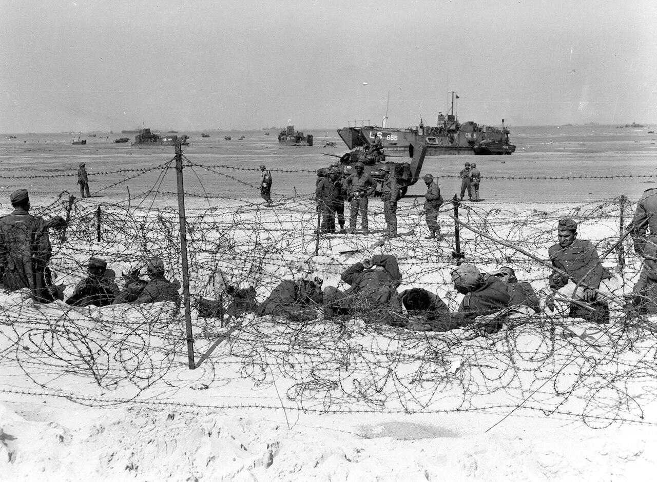 German POWs Normandy