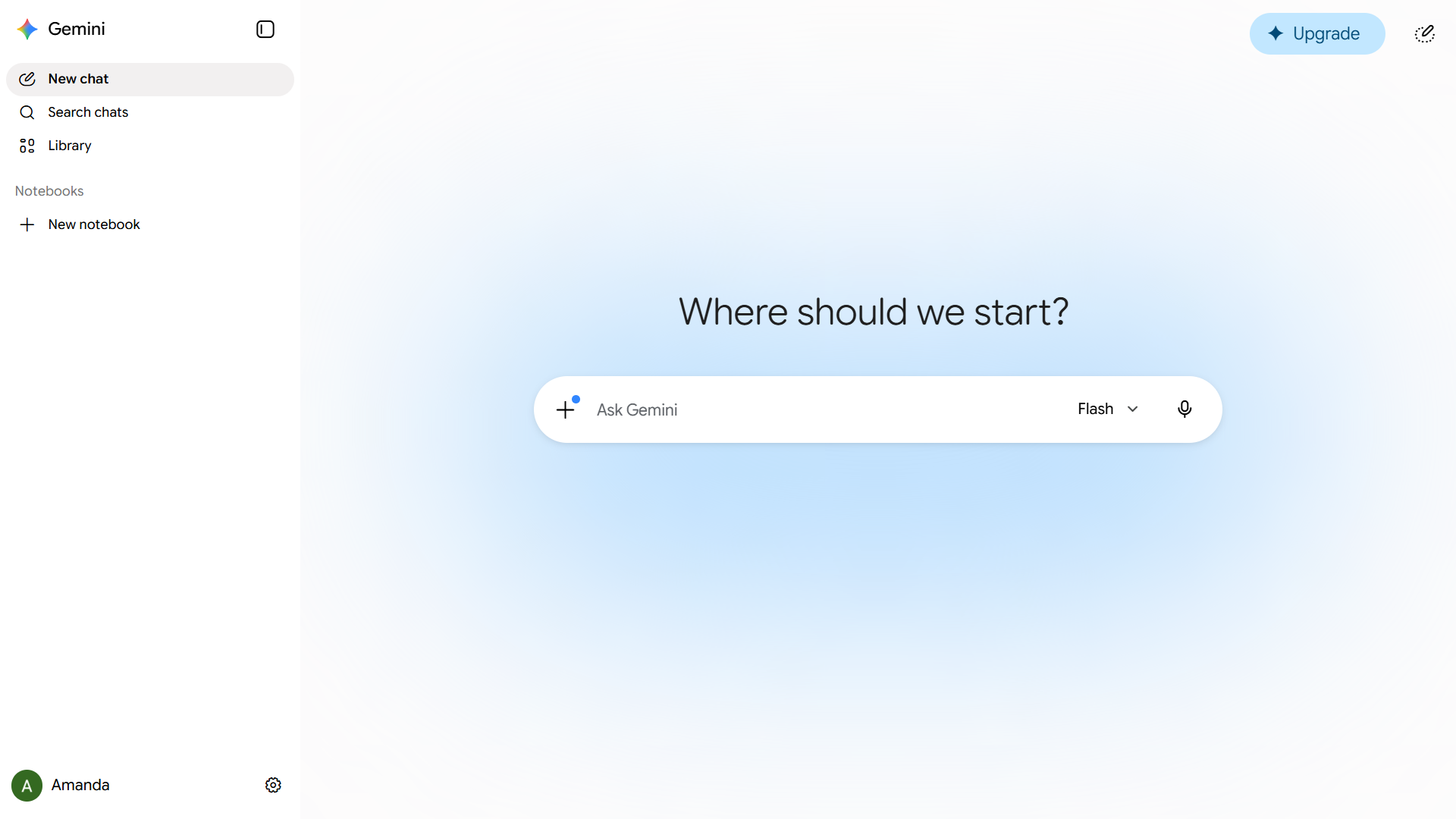Google Gemini app screenshot