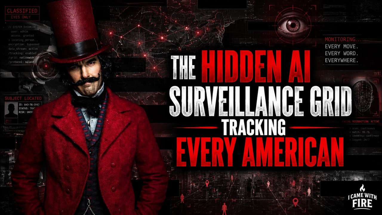 The Hidden AI Surveillance Grid — I Came With Fire Podcast